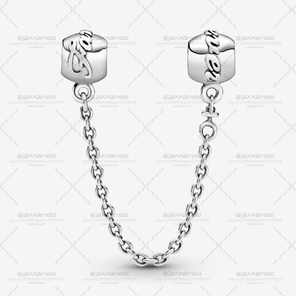 Pandora Family Forever Safety Chain Charm - Picture 2 of 3